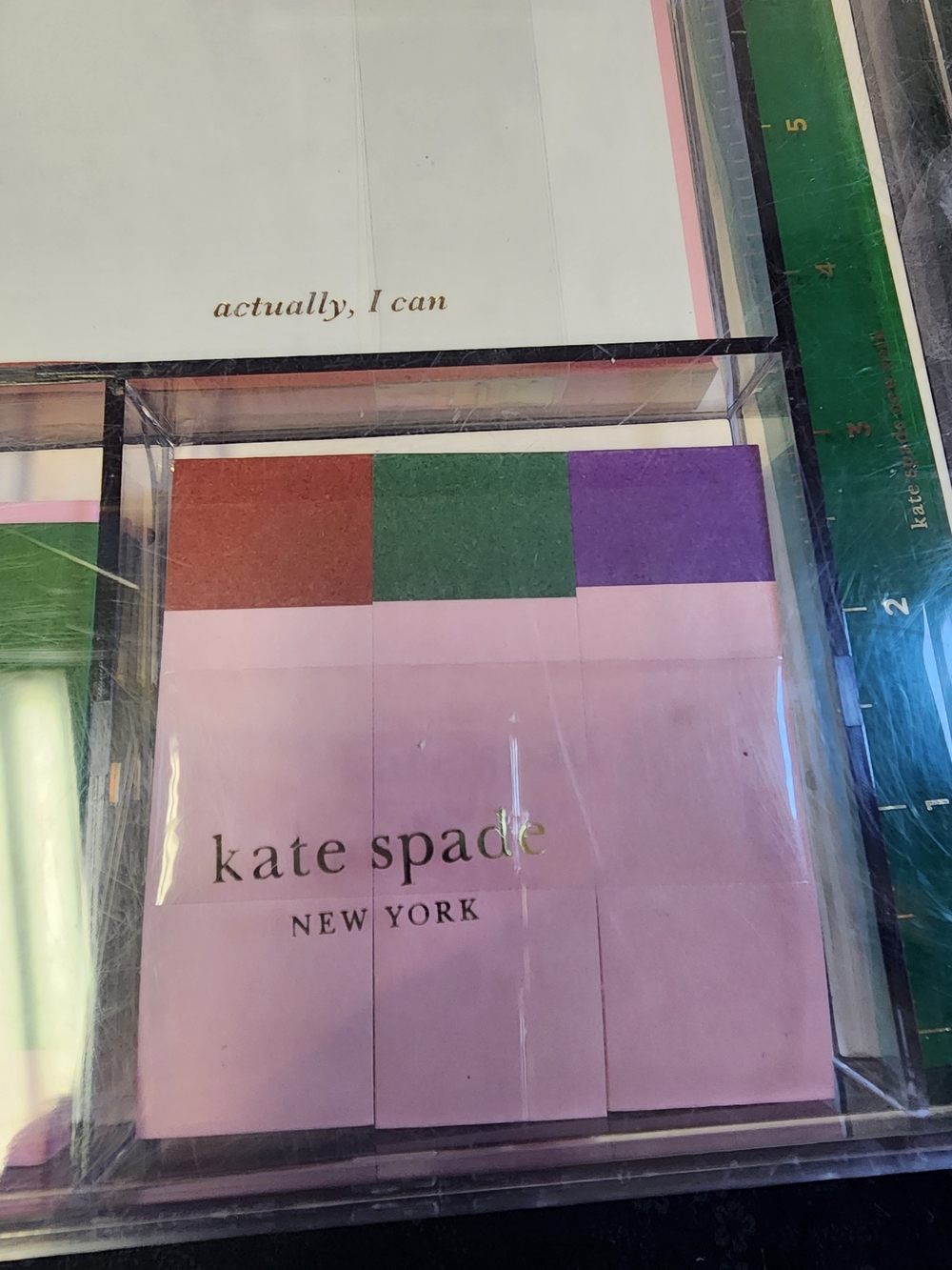 Kate Spade Office Supply Tackle Box Desk Set - Picture 6 of 7